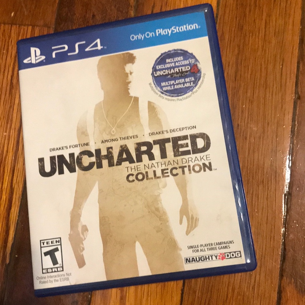 PS4 uncharted game